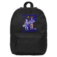 Maybe ItS A Good Thing WeRe Alone In This Universe 16 in Basic Backpack