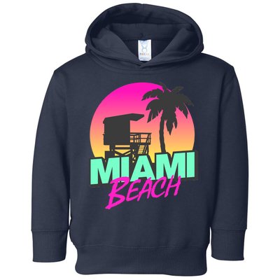 Miami Beach Toddler Hoodie