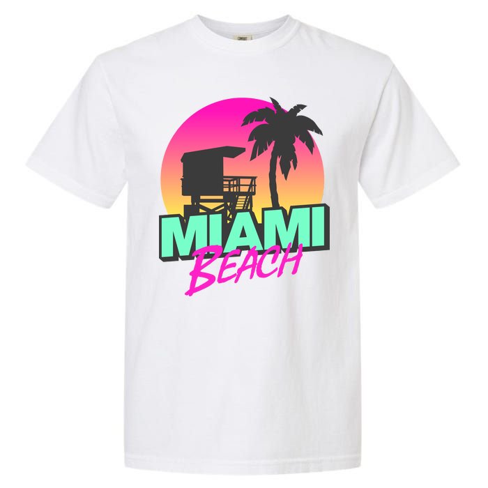 Miami Beach Garment-Dyed Heavyweight T-Shirt