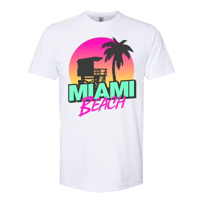 Miami Beach Softstyle CVC T-Shirt