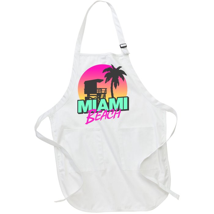 Miami Beach Full-Length Apron With Pockets