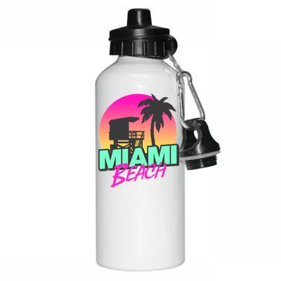 Miami Beach Aluminum Water Bottle