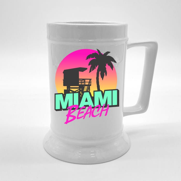 Miami Beach Beer Stein