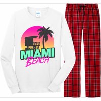 Miami Beach Long Sleeve Pajama Set