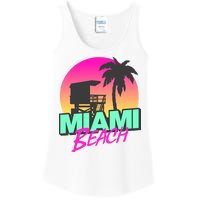 Miami Beach Ladies Essential Tank