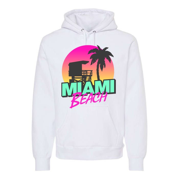 Miami Beach Premium Hoodie