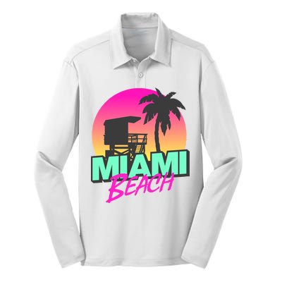 Miami Beach Silk Touch Performance Long Sleeve Polo