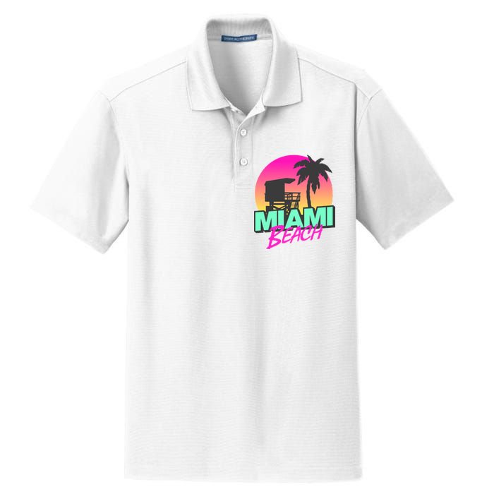 Miami Beach Dry Zone Grid Polo