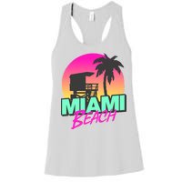 Miami Beach Women's Racerback Tank