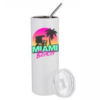 Miami Beach Stainless Steel Tumbler