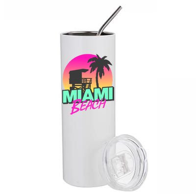 Miami Beach Stainless Steel Tumbler