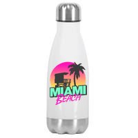 Miami Beach Stainless Steel Insulated Water Bottle