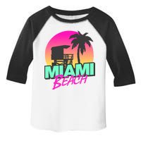 Miami Beach Toddler Fine Jersey T-Shirt