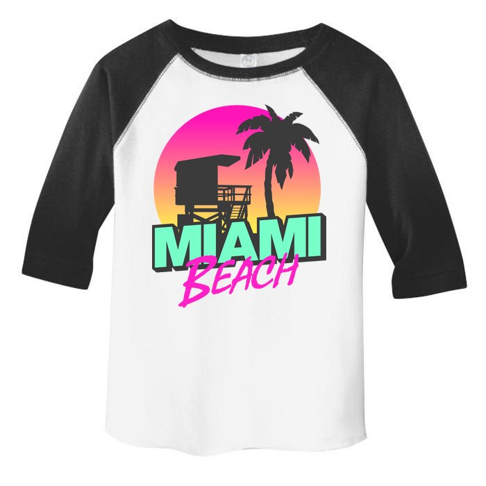 Miami Beach Toddler Fine Jersey T-Shirt