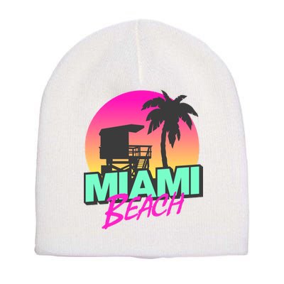 Miami Beach Short Acrylic Beanie