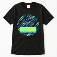 Miami Beach Palm Trees Retro Tall T-Shirt