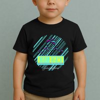 Miami Beach Palm Trees Retro Toddler T-Shirt