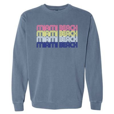 Miami Beach Repeat Garment-Dyed Sweatshirt