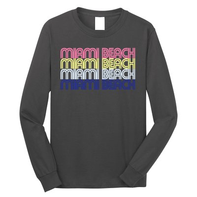 Miami Beach Repeat Long Sleeve Shirt