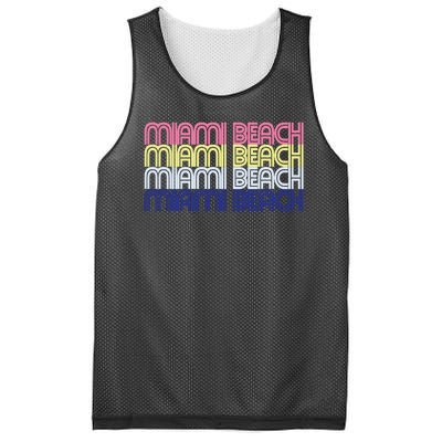 Miami Beach Repeat Mesh Reversible Basketball Jersey Tank