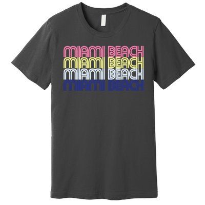 Miami Beach Repeat Premium T-Shirt