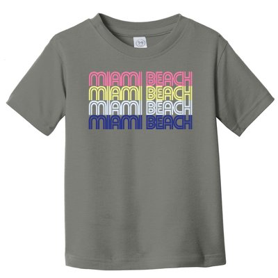 Miami Beach Repeat Toddler T-Shirt