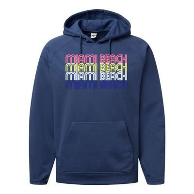 Miami Beach Repeat Performance Fleece Hoodie