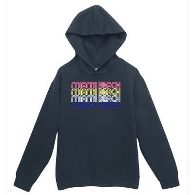 Miami Beach Repeat Urban Pullover Hoodie