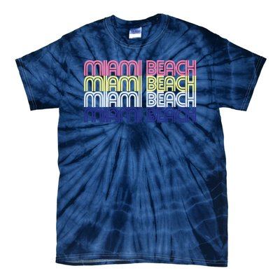 Miami Beach Repeat Tie-Dye T-Shirt