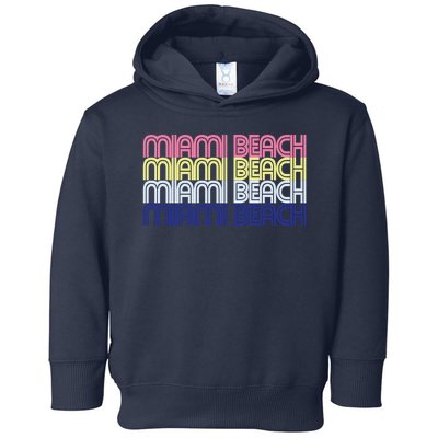 Miami Beach Repeat Toddler Hoodie