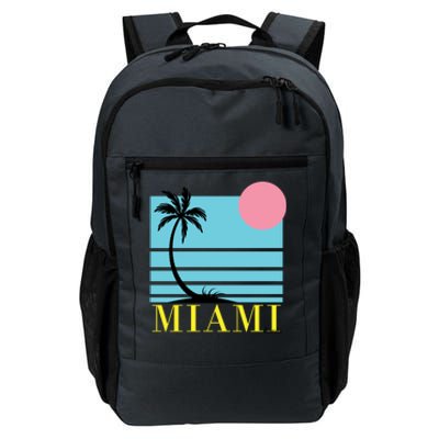 Miami Beach Sunset Daily Commute Backpack