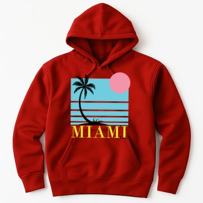 Miami Beach Sunset Hoodie