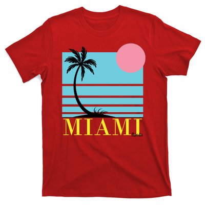 Miami Beach Sunset T-Shirt