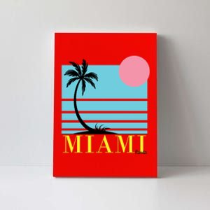 Miami Beach Sunset Canvas