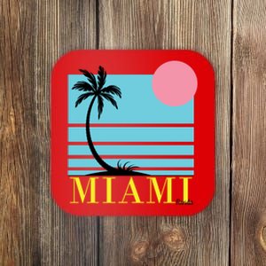 Miami Beach Sunset Coaster