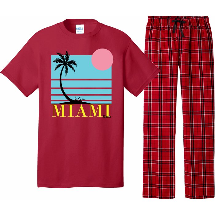 Miami Beach Sunset Pajama Set