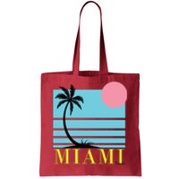 Miami Beach Sunset Tote Bag