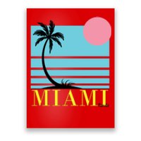 Miami Beach Sunset Poster