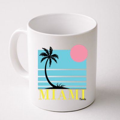 Miami Beach Sunset Coffee Mug