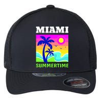 Miami Summertime Flexfit Unipanel Trucker Cap