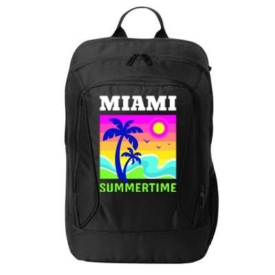 Miami Summertime City Backpack