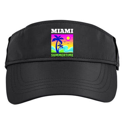 Miami Summertime Adult Drive Performance Visor