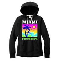 Miami Summertime Women's Fleece Hoodie