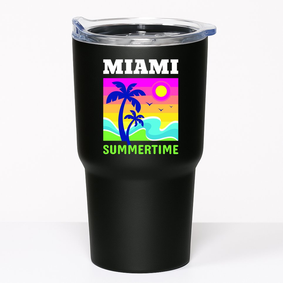 Miami Summertime Tumbler