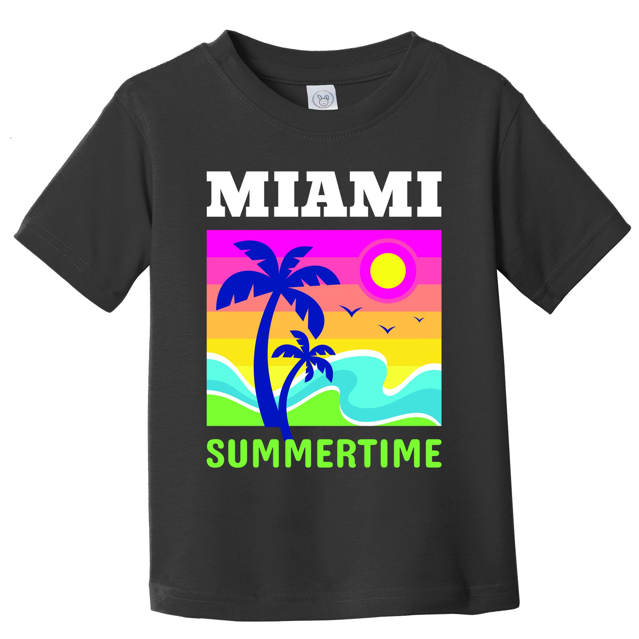 Miami Summertime Toddler T-Shirt