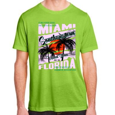 Miami Sunshine Florida Adult ChromaSoft Performance T-Shirt