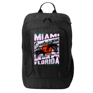 Miami Sunshine Florida City Backpack