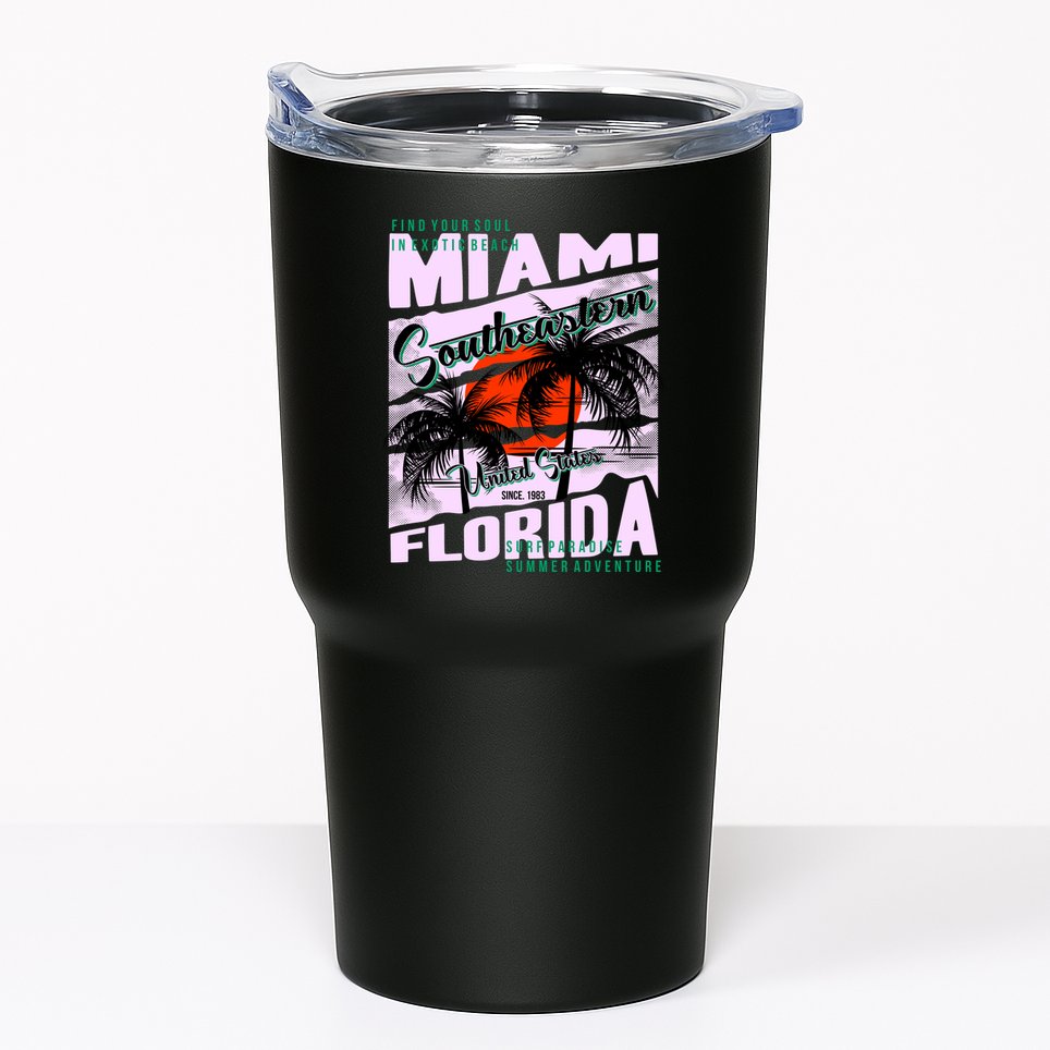 Miami Sunshine Florida Tumbler
