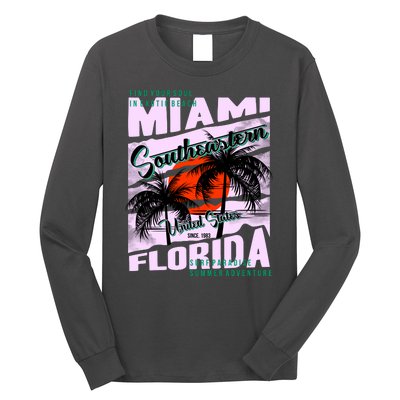 Miami Sunshine Florida Long Sleeve Shirt