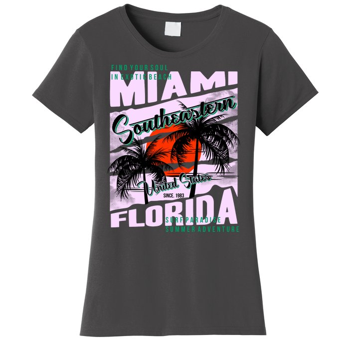 Miami Sunshine Florida Women's T-Shirt